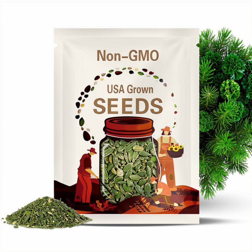 Forest Green Parsley Seeds | Heirloom - Non-GMO | Petroselinum Crispum | Herb Seeds | Seed Store | 1132