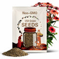 200+ Echinacea Purpurea Seeds: Vibrant Coneflower Daisy Wildflower Mix