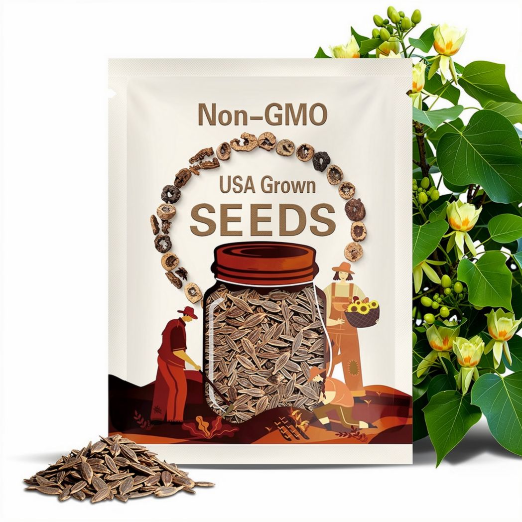 Tulip Tree Seeds: Fast Growing Shade Tree, Pollinator Garden