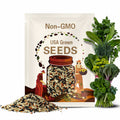 16 Vegetable & Herb Seeds Variety Pack – Non-GMO Garden Starter Kit – Fresh Packs – Basil, Kale, Broccoli and More