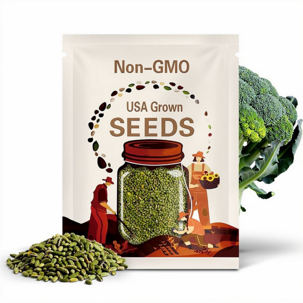 Broccoli, Romanesco | 100 Seeds | Heirloom Vegetable | Unique Geometric Shapes | Non-GMO | Brasssica oleracea