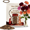 40 Seeds | Cut Collection Dahlia Seeds - Pollinator Friendly- Open Pollinated - Heirloom - Flower Seeds - Mix Seeds to Plant - .#D040.