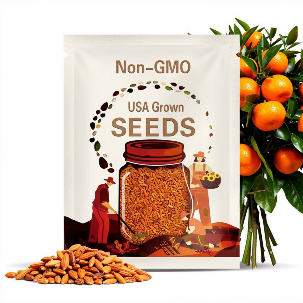 Tangerine Tiger pepper seeds