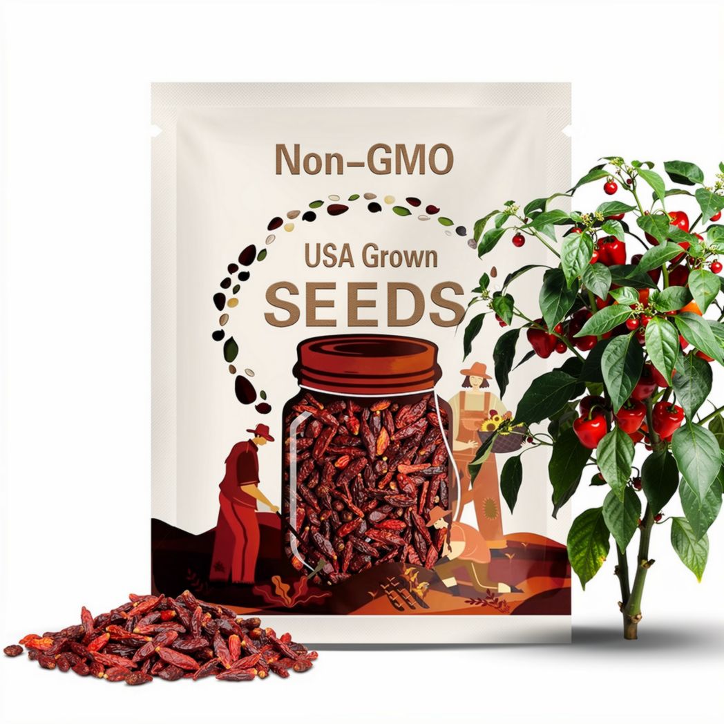 Krimzon Lee Hot Peppers Seeds