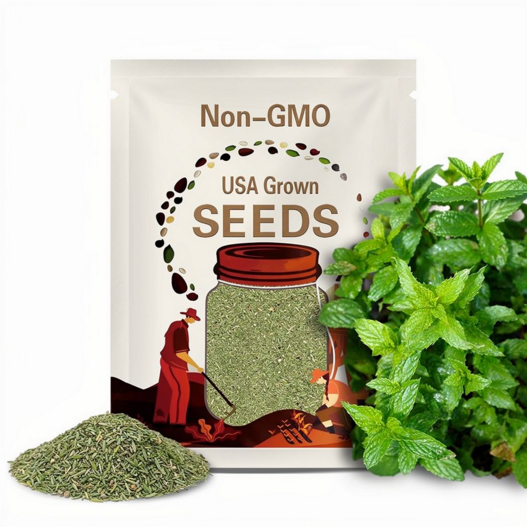 Spearmint Herb Seeds, Heirloom, NON GMO, Country Creek Acres