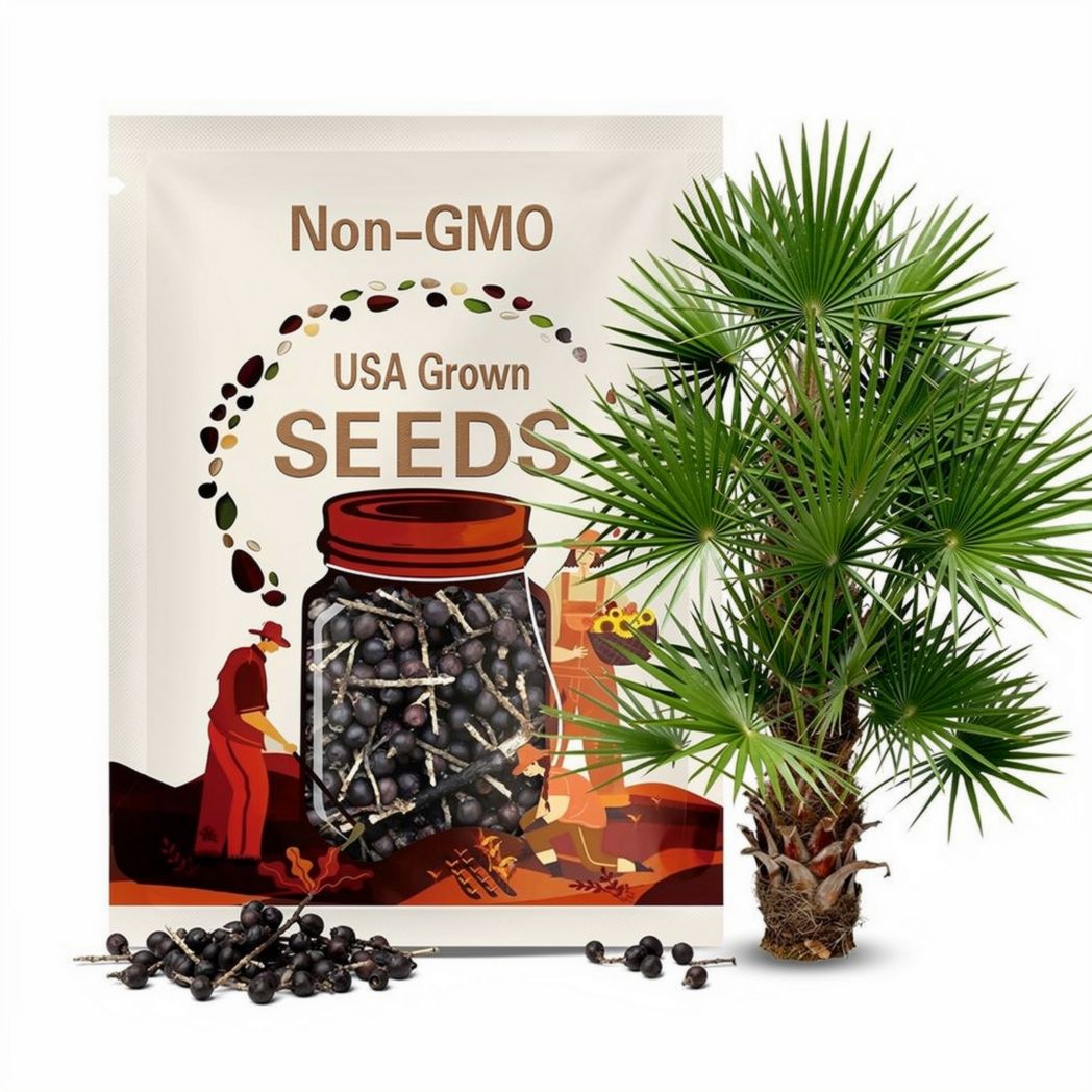 Dwarf Palmetto - Sabal minor 8 seeds Florida Native plus free seeds with your order
