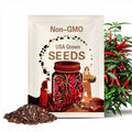 Thai Hot Pepper Seeds  | Non-GMO | 100+ Seeds | Spicy Vegetable Garden Seeds | Heirloom Chili for Curries, Sauces & Container Growing