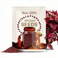 Red Holy Basil Seeds – Heirloom Tulsi, Aromatic Herb, Spicy Clove Notes, Wellness Tea, Culinary & Herbal Uses | 250 Seeds