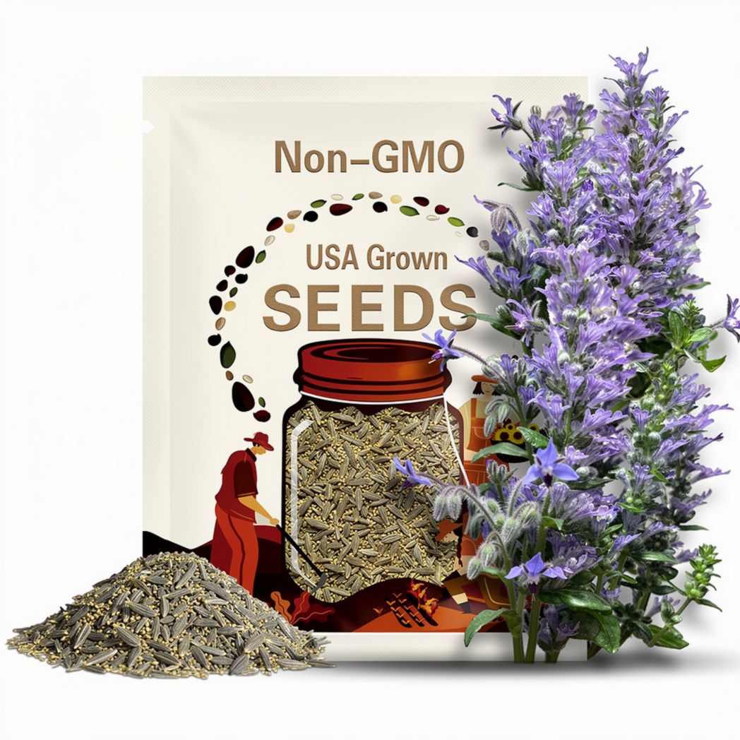 Borage Seeds | Heirloom | Organic