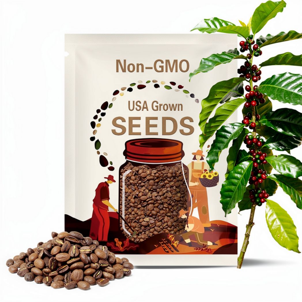 Organic Arabica Coffee Plant Seeds - South FL Variety